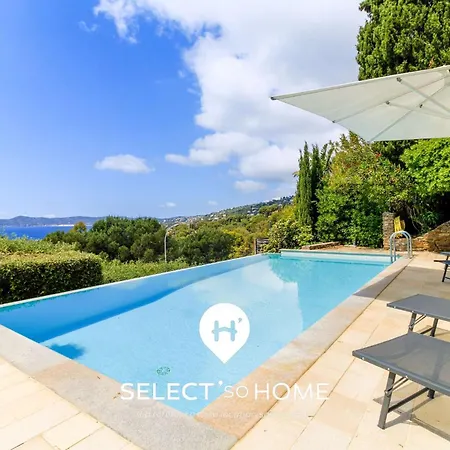 Select'sohome - T2 Vue Avec Piscine Privee Et Services Inclus - Cielo Lägenhet Le Lavandou